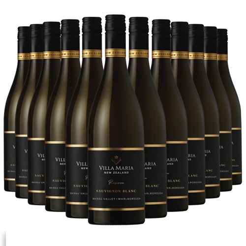 Case of 12 Villa Maria Reserve Sauvignon Blanc 75cl White Wine